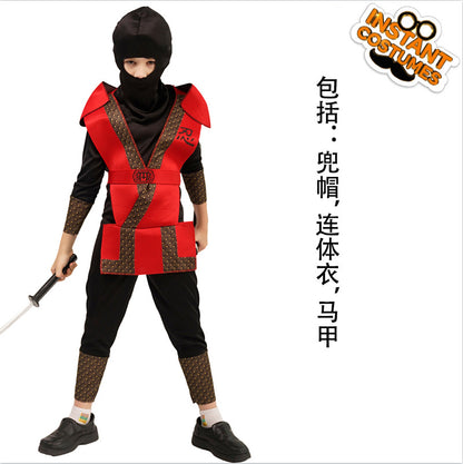 kids ninja costume for halloween cosplay role play childrens ninja outfit