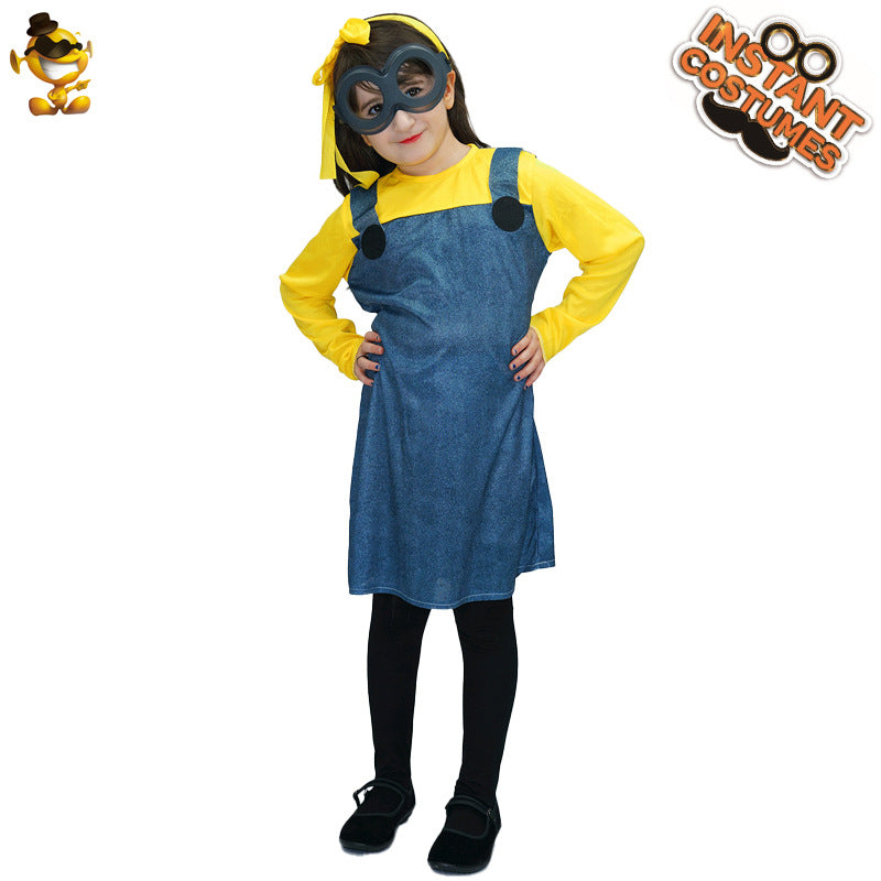 kids halloween cosplay costume cartoon movie character stage performance party outfit