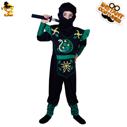 kids ninja costume for halloween cosplay role play childrens ninja outfit
