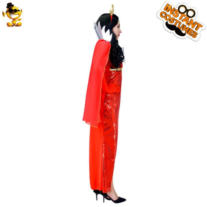 red devil costume for women halloween cosplay stage party performance outfit