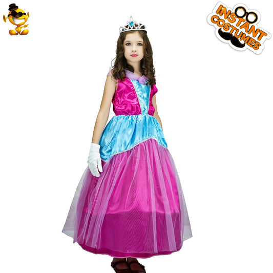 kids costume party dress for cosplay Halloween carnival princess role play