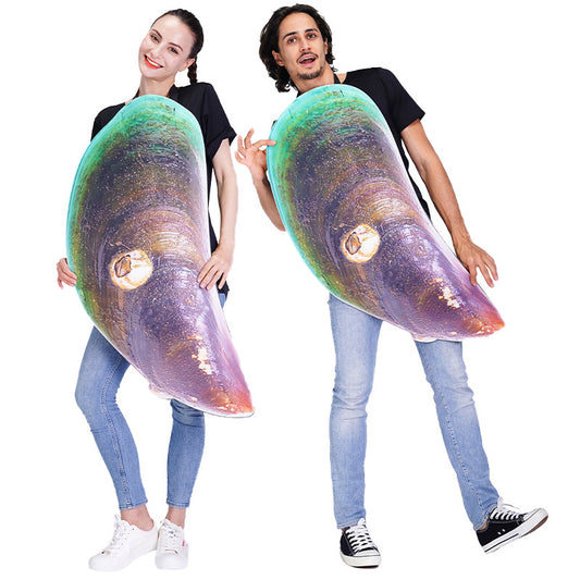 funny food print t-shirt for cosplay costume halloween party carnival