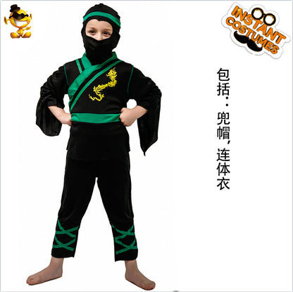 kids ninja costume for halloween cosplay role play childrens ninja outfit