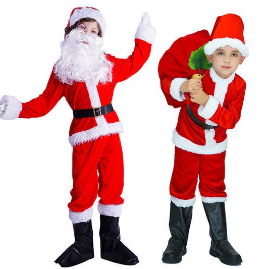 costume de Noël pour enfants tenue de cosplay de Noël costume de scène pour enfants
