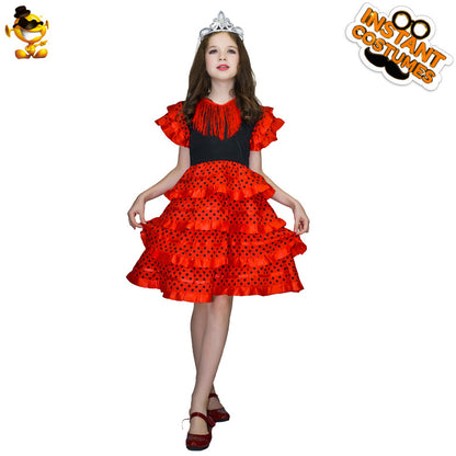 Princess dress for kids costume party cosplay stage performance role play