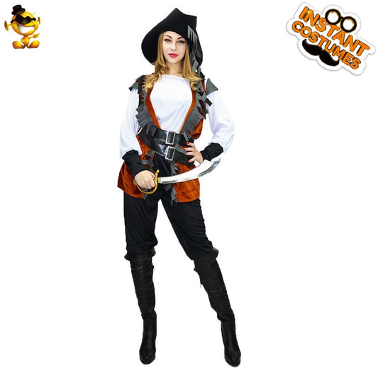 adult pirate cosplay costume for women halloween stage performance party outfit