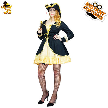 pirate costume for adults halloween cosplay party stage performance outfit