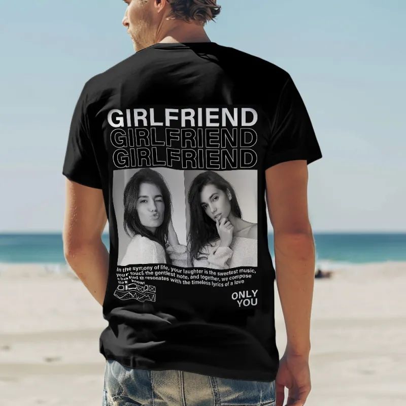 Custom Photo T-shirts Personalized Pictures T-Shirt img 1