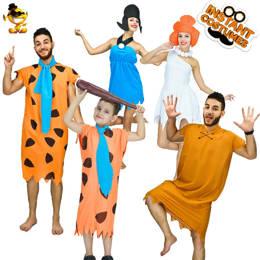 primitive man costume for cosplay and stage performance adult and kids Halloween party outfit