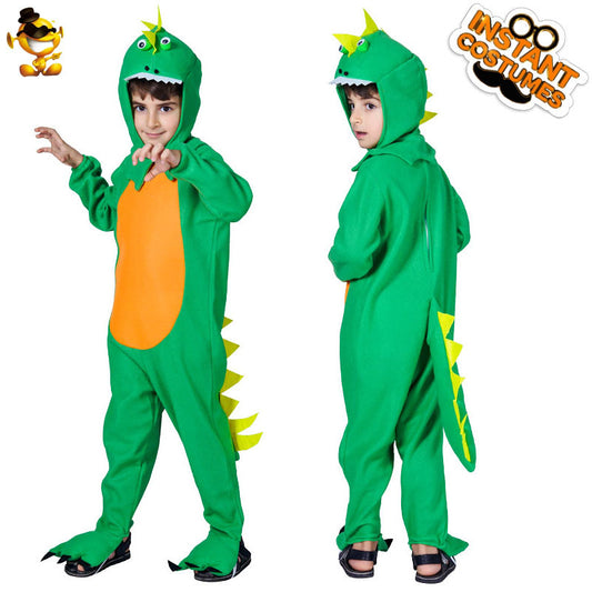 kids dinosaur costume for Halloween cosplay and stage performance
