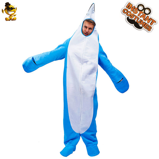 shark onesie costume for Halloween cosplay stage performance party role play masquerade