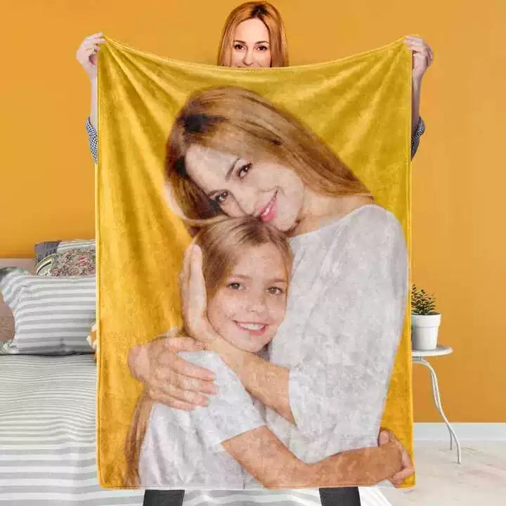 Custom Photo Blankets Design Your Own Blanket with Picture img 1