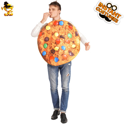 Cookie costume for adults Halloween cosplay party performance stage outfit