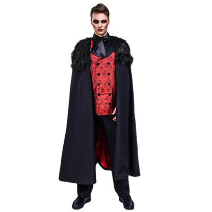 vampire costume for men halloween cosplay gothic stage performance outfit