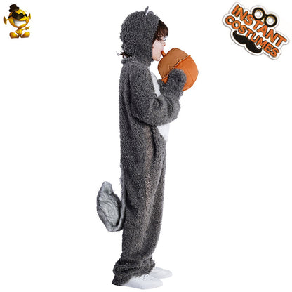 halloween squirrel costume for kids cosplay party stage performance