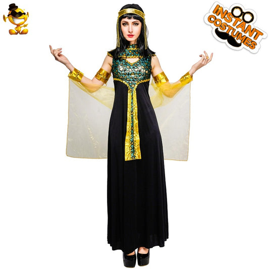 egyptian queen costume for women halloween cosplay ancient egyptian dress stage performance party outfit