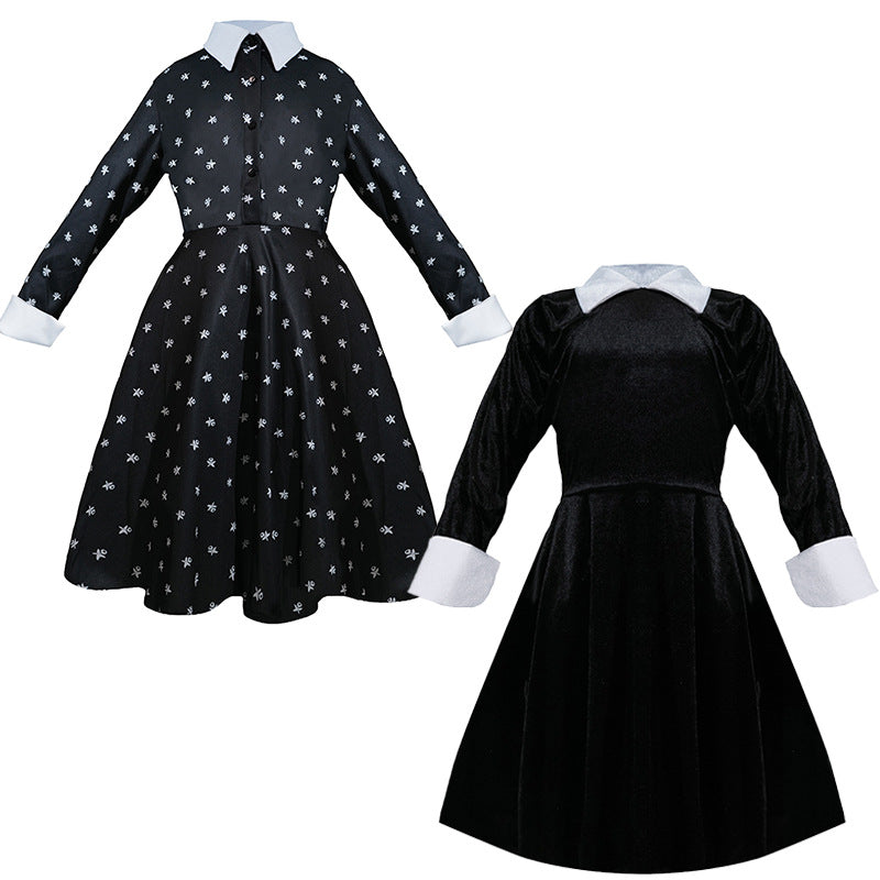 Disfraz de cosplay de personaje de película infantil de Halloween, traje de fiesta de actuación escénica