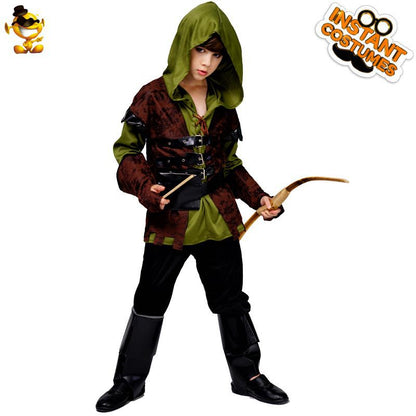 boys halloween archer costume hunting outfit party cosplay costume