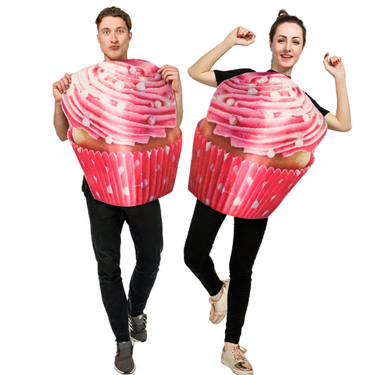 colorful ice cream cake costume for adults Halloween party cosplay outfit