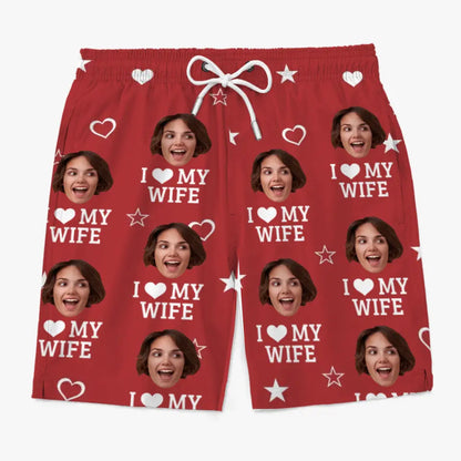 Custom Photo Ocean Beach Short Men's Shorts