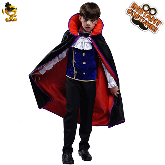 boys vampire costume for halloween cosplay party role play