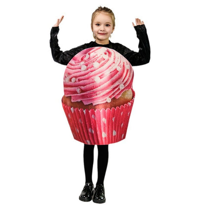 kids ice cream costume for halloween party cosplay stage performance