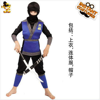 kids ninja costume for halloween cosplay role play childrens ninja outfit