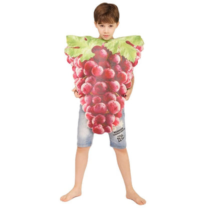 kids funny grape costume for cosplay party halloween dress up