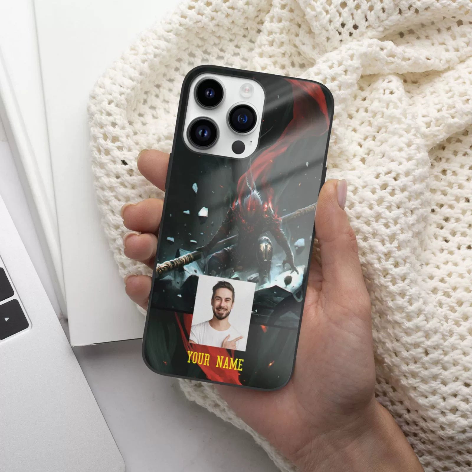 Personalized Name Phone Case Black Myth Wukong Phone Case Custom Photo Phone Case img 4