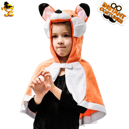 Disfraz de zorro para niños, ideal para cosplay, carnaval, presentaciones y fiestas de Halloween.