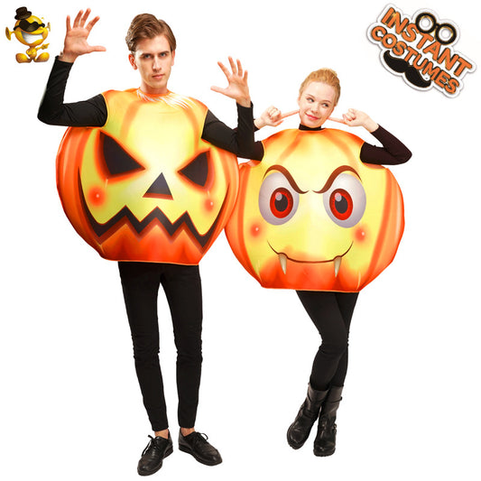 Halloween costume for adults colorful funny face performance outfit cosplay party