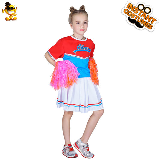 kids cheerleader costume for girls school dance outfit role play dress