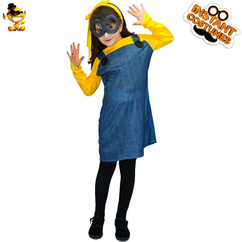 kids halloween cosplay costume cartoon movie character stage performance party outfit