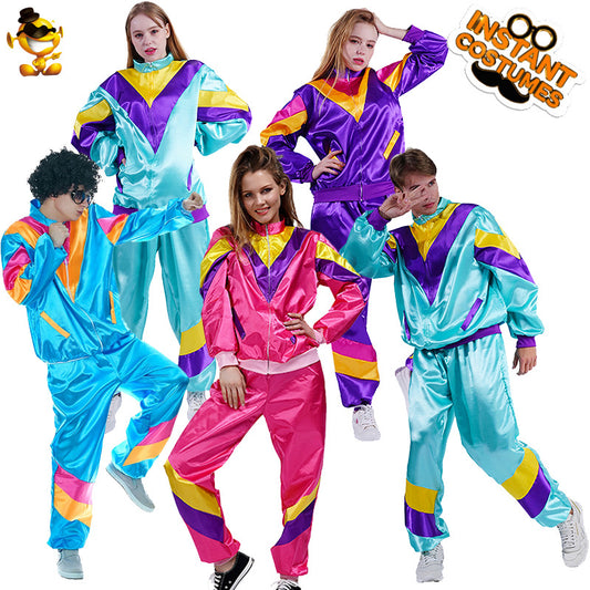 Men's hip hop party costume for dance performance, stage show, Halloween, and cosplay