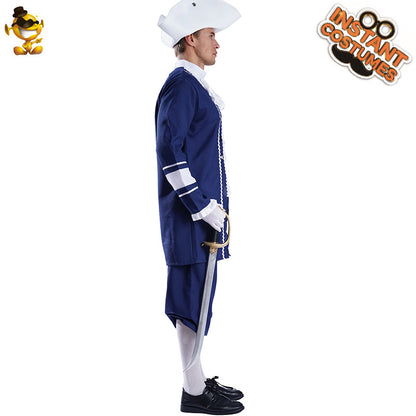 medieval marquis cosplay costume stage performance outfit role play fancy dress halloween party