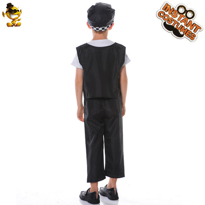 boys uniform costume for halloween cosplay stage performance
