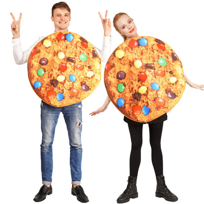 Cookie costume for adults Halloween cosplay party performance stage outfit