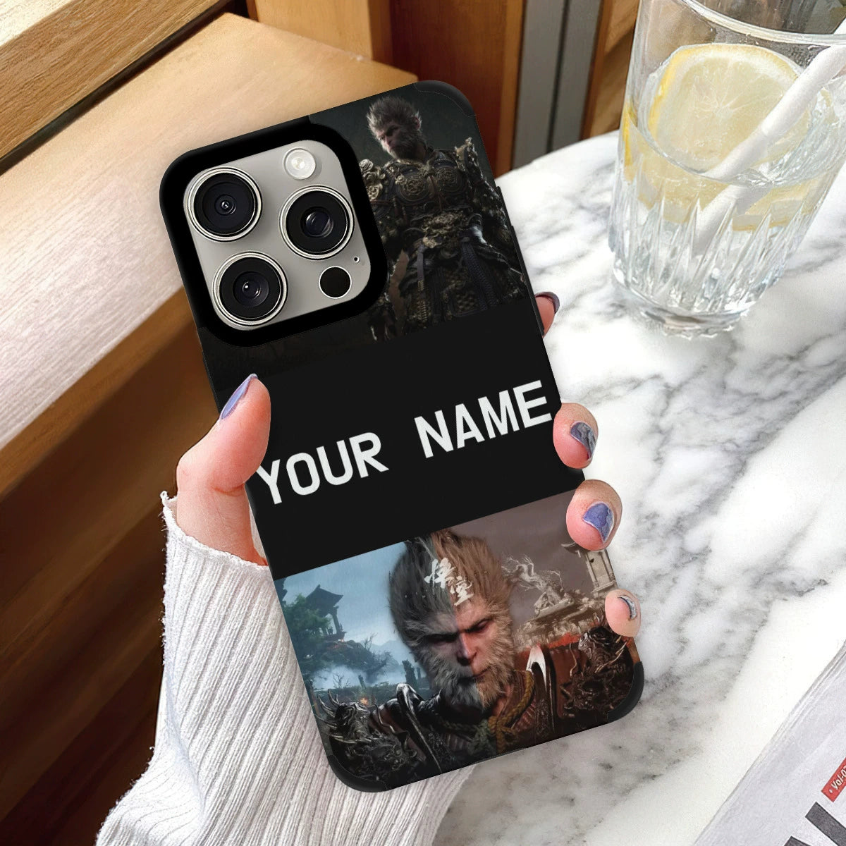 Black Myth Wukong Phone Case Custom Name Mobile Phone Cases img 3