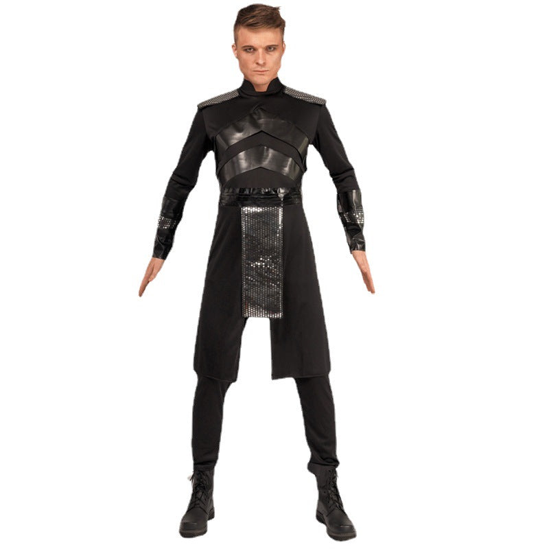 Disfraz de caballero medieval para hombre, disfraz de Halloween, cosplay, fiesta, juego de rol, escenario.