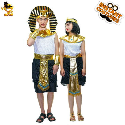 Egyptian pharaoh costume for Halloween cosplay stage performance and masquerade party