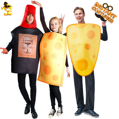 funny adult cosplay costume for Halloween party couples role play