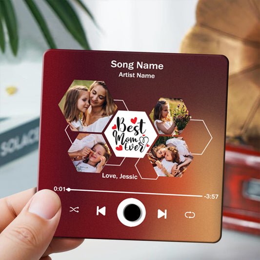 Custom Music Fridge Magnet for Mom img 0