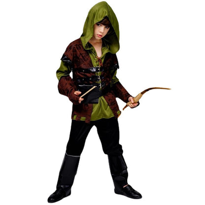 boys halloween archer costume hunting outfit party cosplay costume