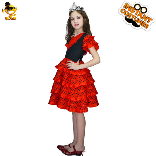 Princess dress for kids costume party cosplay stage performance role play
