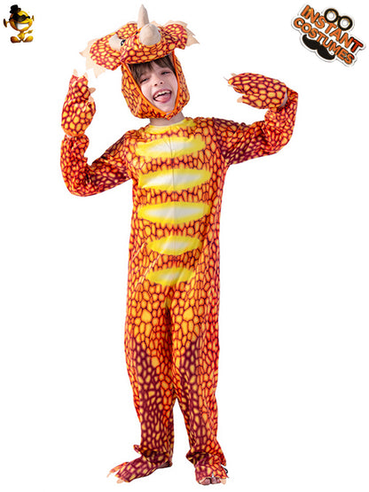 kids dinosaur costume for Halloween cosplay role play stage party performance