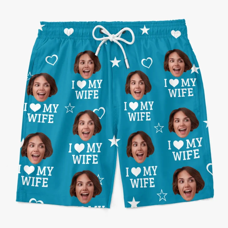 Custom Photo Ocean Beach Short Men's Shorts img 3