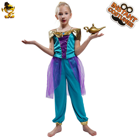 arabian girl costume for kids role play stage performance cosplay party outfit