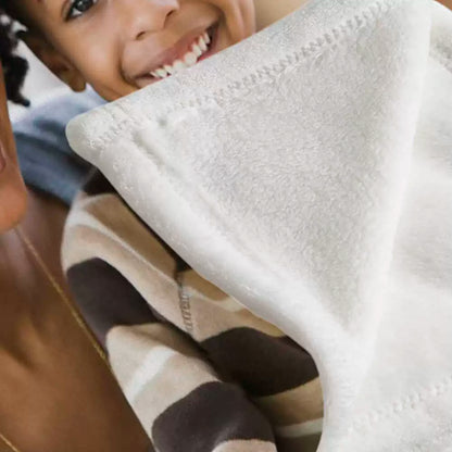 Custom Photo Plush Fleece Blanket - Celestial Love