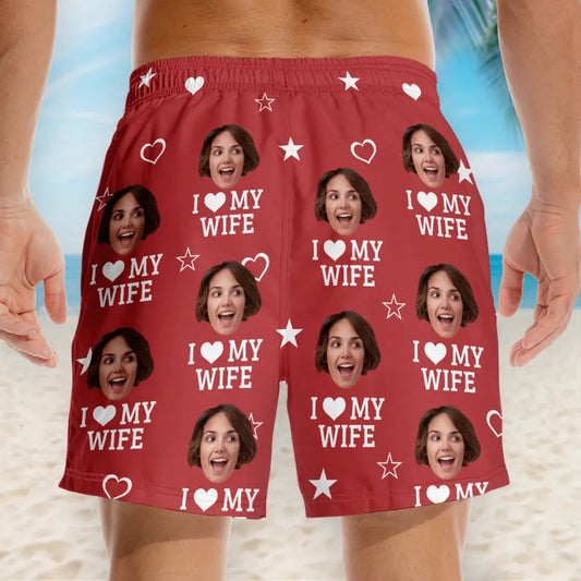 Custom Photo Ocean Beach Short Men's Shorts img 1