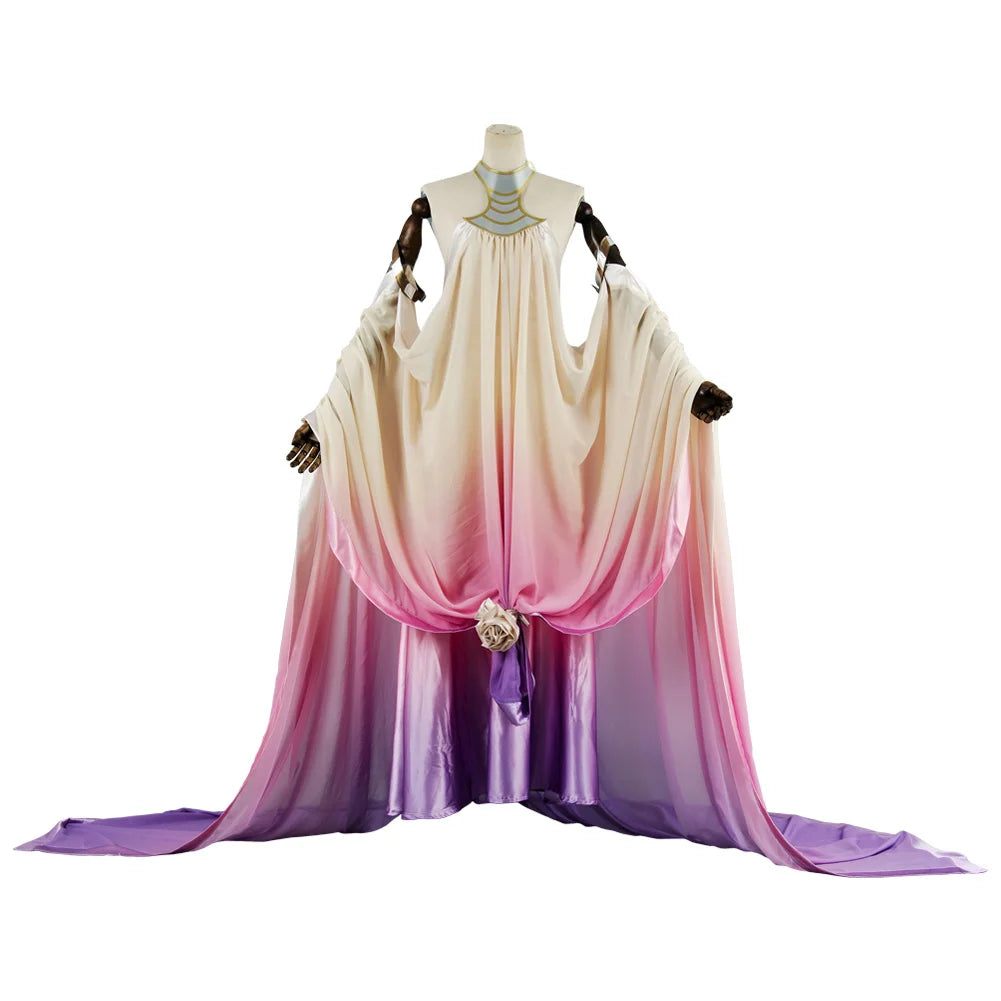 Padme Naberrie Amidala Cosplay Costume Dress Cloak Outfits Halloween Carnival Suit For Adult Women Girls Kids Children Clothes